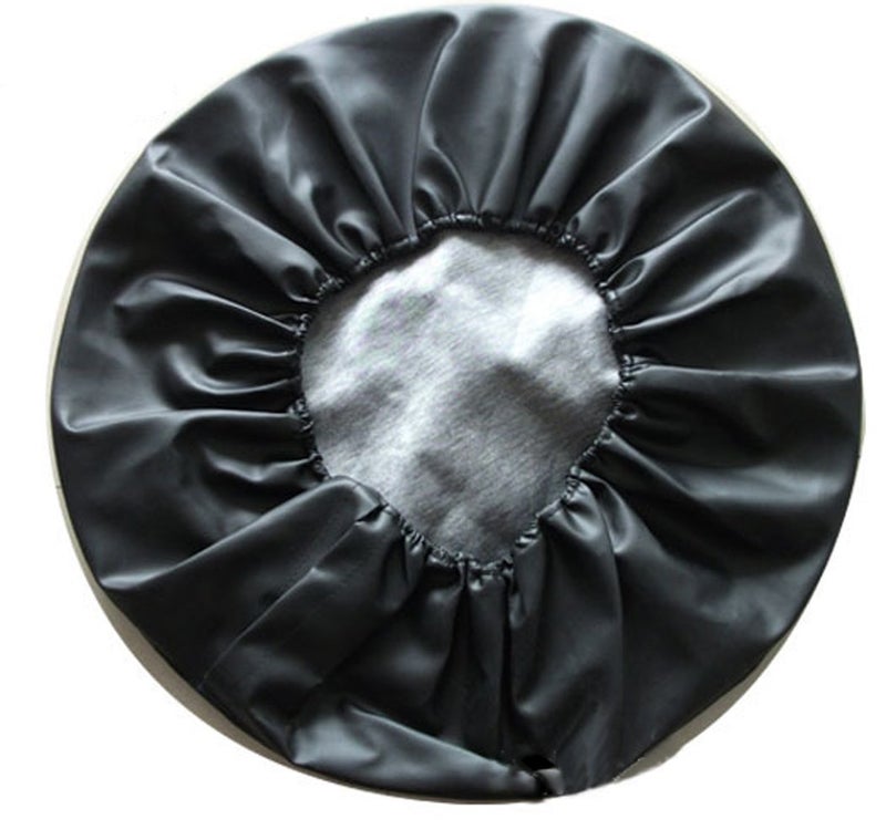 Fasmov Spare Tire Cover, Universal Fit for Trailer, RV, SUV, Truck and Many Vehicle, Tough Tire Wheel Soft Cover, Black (fits Entire Wheel Size 27 inches-30 inches) - Image 2